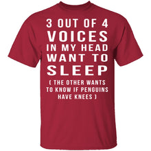 3 Out Of 4 Voices T-Shirt