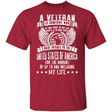 A Veteran, My Life T-Shirt