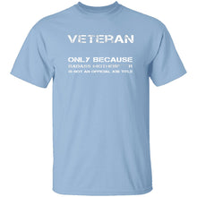 Badass Veteran T-Shirt