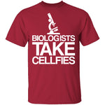 Biologist Cellfie T-Shirt CustomCat