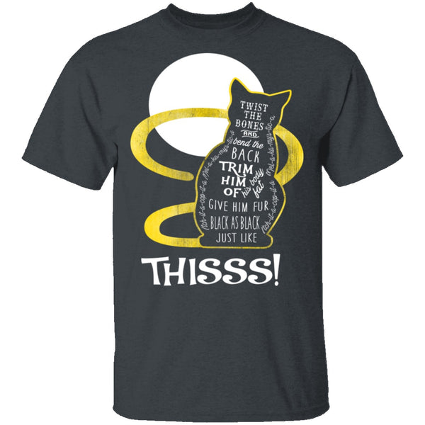 Cat Spell Hocus Pocus T-Shirt CustomCat