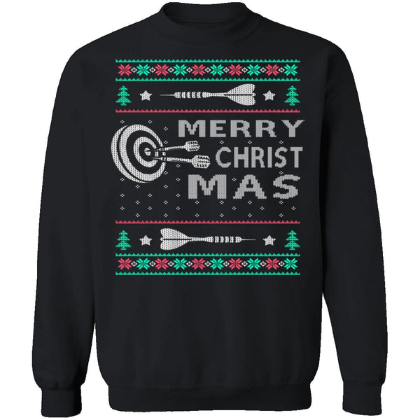 Darts Ugly Christmas Sweater CustomCat