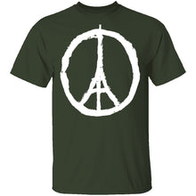 Eiffel Tower Peace Sign T-Shirt