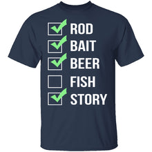 Fishing Checklist T-Shirt