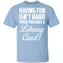 Fun Library Card T-Shirt