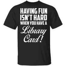 Fun Library Card T-Shirt