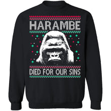 Harambe Ugly Christmas Sweater