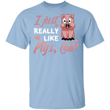 I Just Really Like Pigs T-Shirt