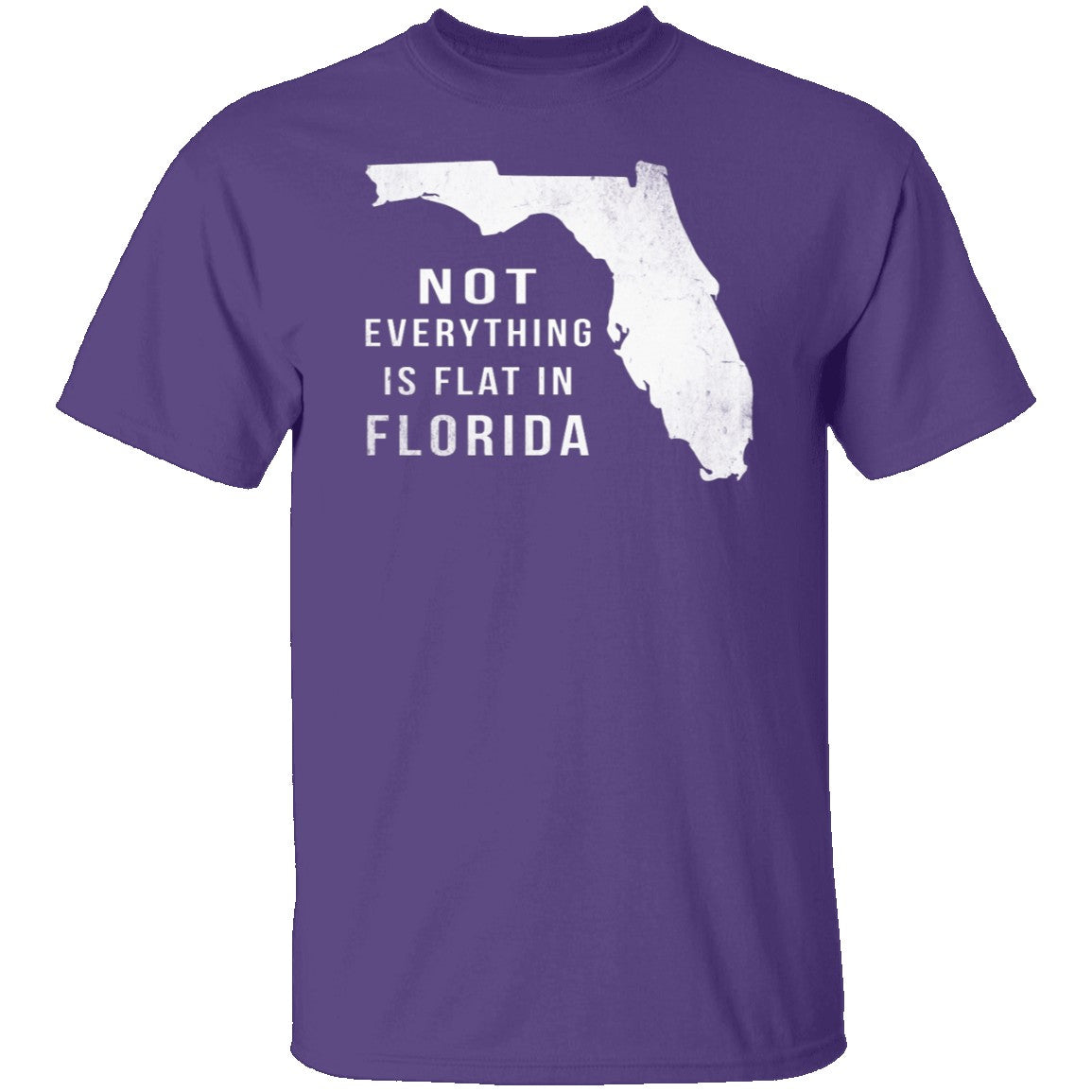 Not Everything Is Flat In Florida - T-Shirt | Gnarly Tees