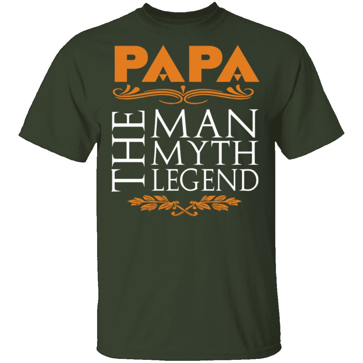 tee shirt papa the man the myth the legend