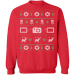 Photography Ugly Christmas Sweater CustomCat