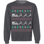 Postal Service Ugly Christmas Sweater CustomCat