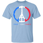 Pray For Paris T-Shirt CustomCat