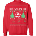 Rock The Tree Ugly Christmas Sweater CustomCat