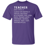 Teacher Definition T-Shirt CustomCat