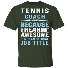 Tennis Coach T-Shirt
