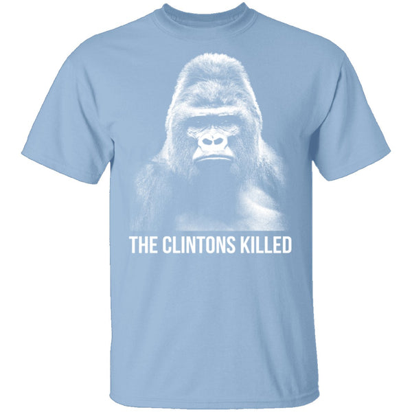 The Clintons Killed Harambe T-Shirt CustomCat