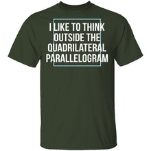 Think Outside The Quadrilateral Parallelogram T-Shirt