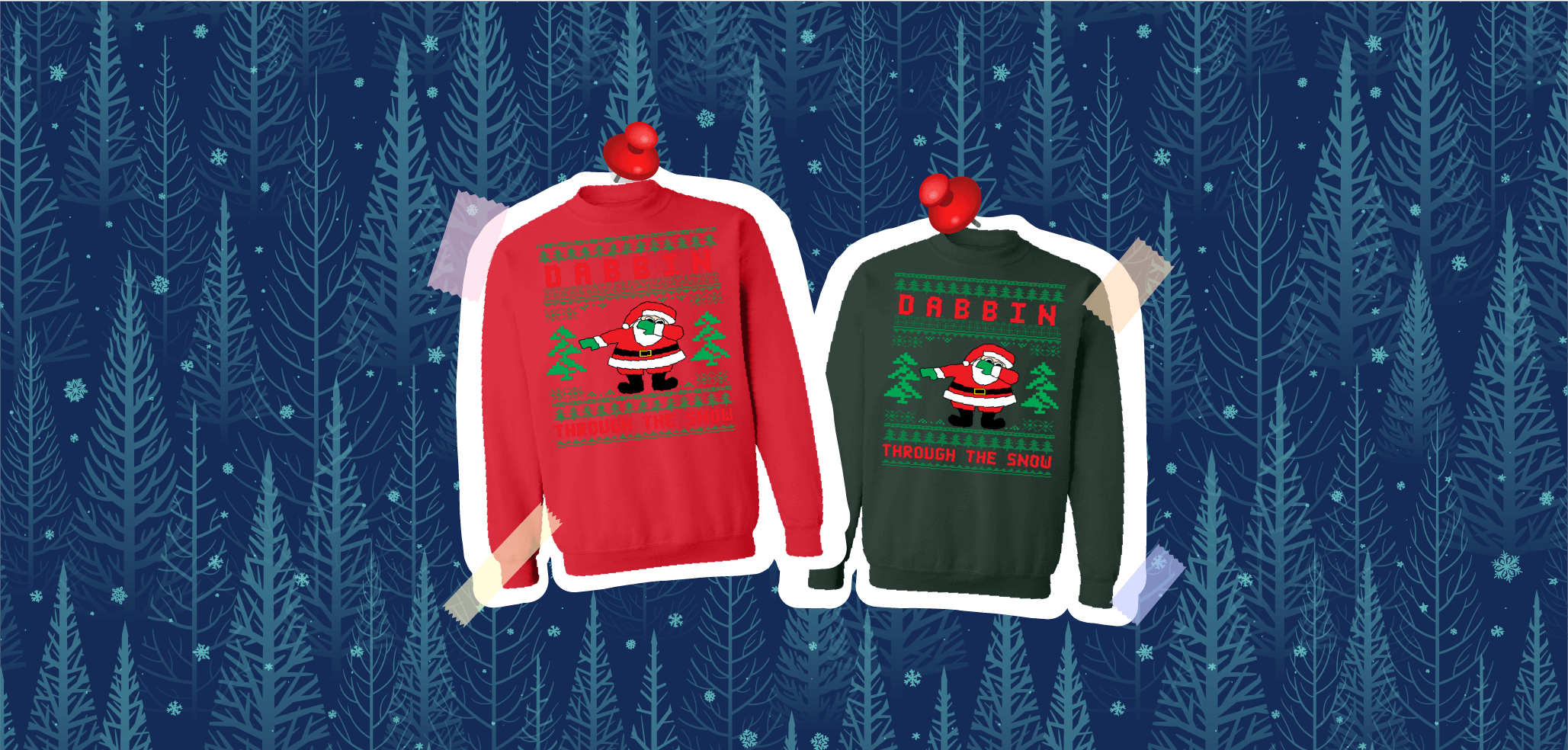 Ugly Christmas Sweaters Gnarly Tees