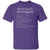 10 Lies of Dental Hygienists T-Shirt CustomCat
