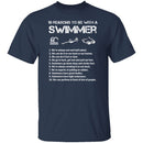 10 Reason to Be With a Swimmer T-Shirt CustomCat