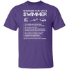 10 Reason to Be With a Swimmer T-Shirt CustomCat