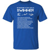 10 Reason to Be With a Swimmer T-Shirt CustomCat