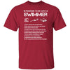 10 Reason to Be With a Swimmer T-Shirt CustomCat