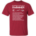 10 Reason to Be With a Swimmer T-Shirt CustomCat