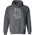 100% Organic Project Manager T-Shirt CustomCat