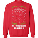 12 Days Of Postal Christmas T-Shirt CustomCat