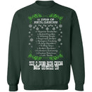 12 Days Of Postal Christmas T-Shirt CustomCat