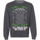 12 Days Of Postal Christmas T-Shirt CustomCat