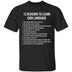 12 Reasons To Learn Sign Language T-Shirt CustomCat