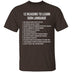 12 Reasons To Learn Sign Language T-Shirt CustomCat