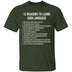12 Reasons To Learn Sign Language T-Shirt CustomCat