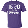 1620 for Veterans T-Shirt CustomCat