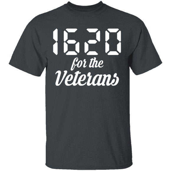 1620 for Veterans T-Shirt CustomCat