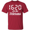 1620 for Veterans T-Shirt CustomCat
