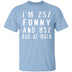 25% Funny 85% Bad At Math T-Shirt CustomCat