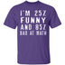 25% Funny 85% Bad At Math T-Shirt CustomCat