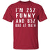 25% Funny 85% Bad At Math T-Shirt CustomCat