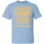 2nd Amendment Gun Permit T-Shirt CustomCat