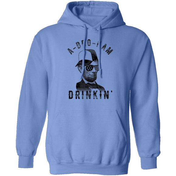 A Bro Ham Drinkin Abe Lincoln T-Shirt CustomCat