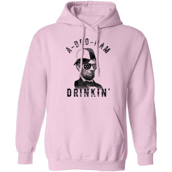 A Bro Ham Drinkin Abe Lincoln T-Shirt CustomCat