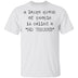 A Large Group of People is Called No Thanks T-Shirt CustomCat