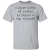 A Large Group of People is Called No Thanks T-Shirt CustomCat