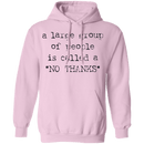 A Large Group of People is Called No Thanks T-Shirt CustomCat