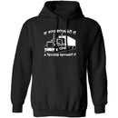 A Trucker Brought It T-Shirt CustomCat