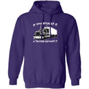 A Trucker Brought It T-Shirt CustomCat